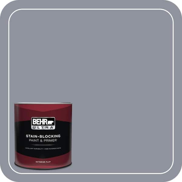 BEHR ULTRA 1 qt. Home Decorators Collection #HDC-AC-26A Lilac Fields Flat Exterior Paint & Primer