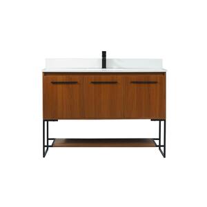 SERA BATHROOM DESIGN Peyton 48 in. W x 18 in. D x 33 in. H Vanity in ...