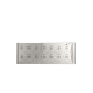 52 in. W to 72 in. W Stainless Steel Adjustable Pegboard