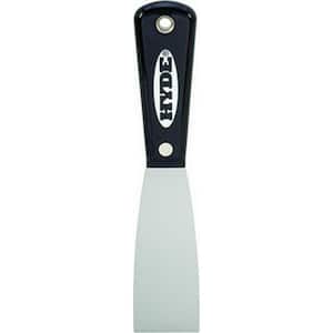 1-1/2 in. Black and Silver Superflex Putty Knife