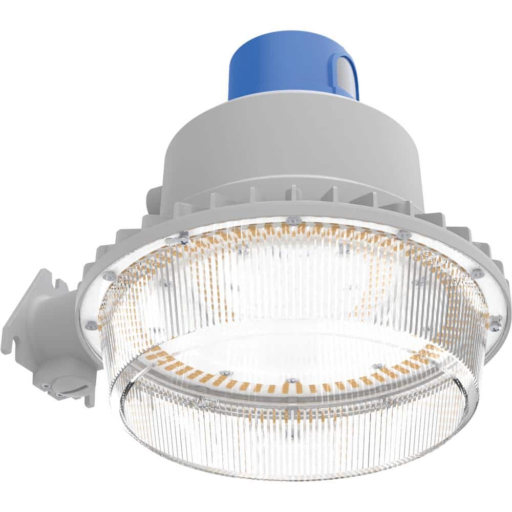 Lithonia Lighting 175-Watt Equivalent Integrated LED Gray Area Light with Switchable Color Temperatures