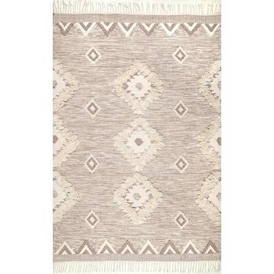 nuloom savannah moroccan fringe area rug