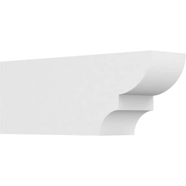4 in. x 6 in. x 16 in. Ridgewood PVC Rafter Tail Brace