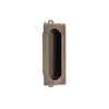 Idh By St. Simons Colonial Pull - Solid Brass, 3 Inch Center-to-Center, Antique Brass Finish