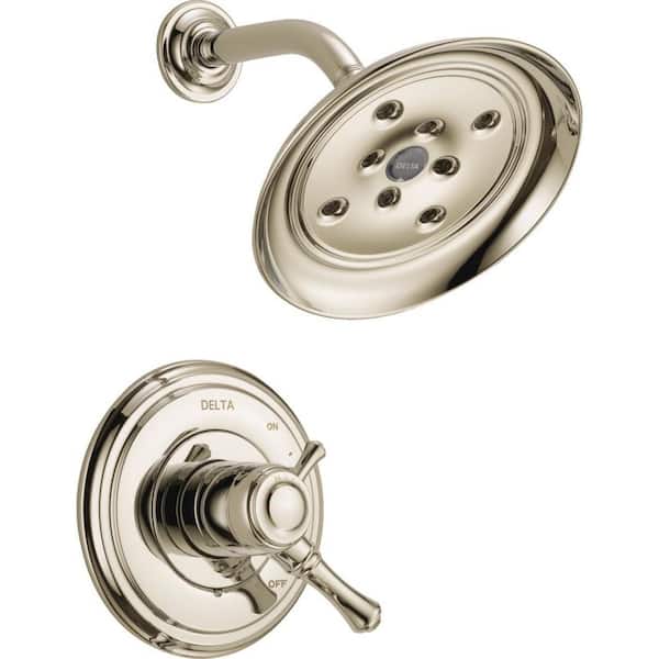 Delta Cassidy 1-Handle Shower Only Faucet Trim Kit in Polished Nickel (Valve Not Included)