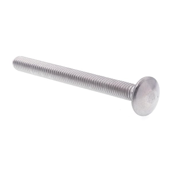 Prime-Line 5/16 in.-18 x 3-1/2 in Grade 18-8 Stainless Steel Carriage Bolts (10-Pack)