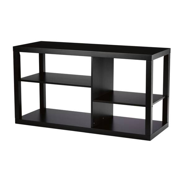Home Decorators Collection Parsons 48 in. W Black Media Cabinet