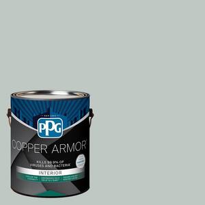 1 gal. PPG10-08 Gale Force Eggshell Antiviral and Antibacterial Interior Paint with Primer