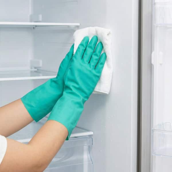 HDX Green 11 mil Reusable Nitrile Glove - L/XL 24137-012 - The