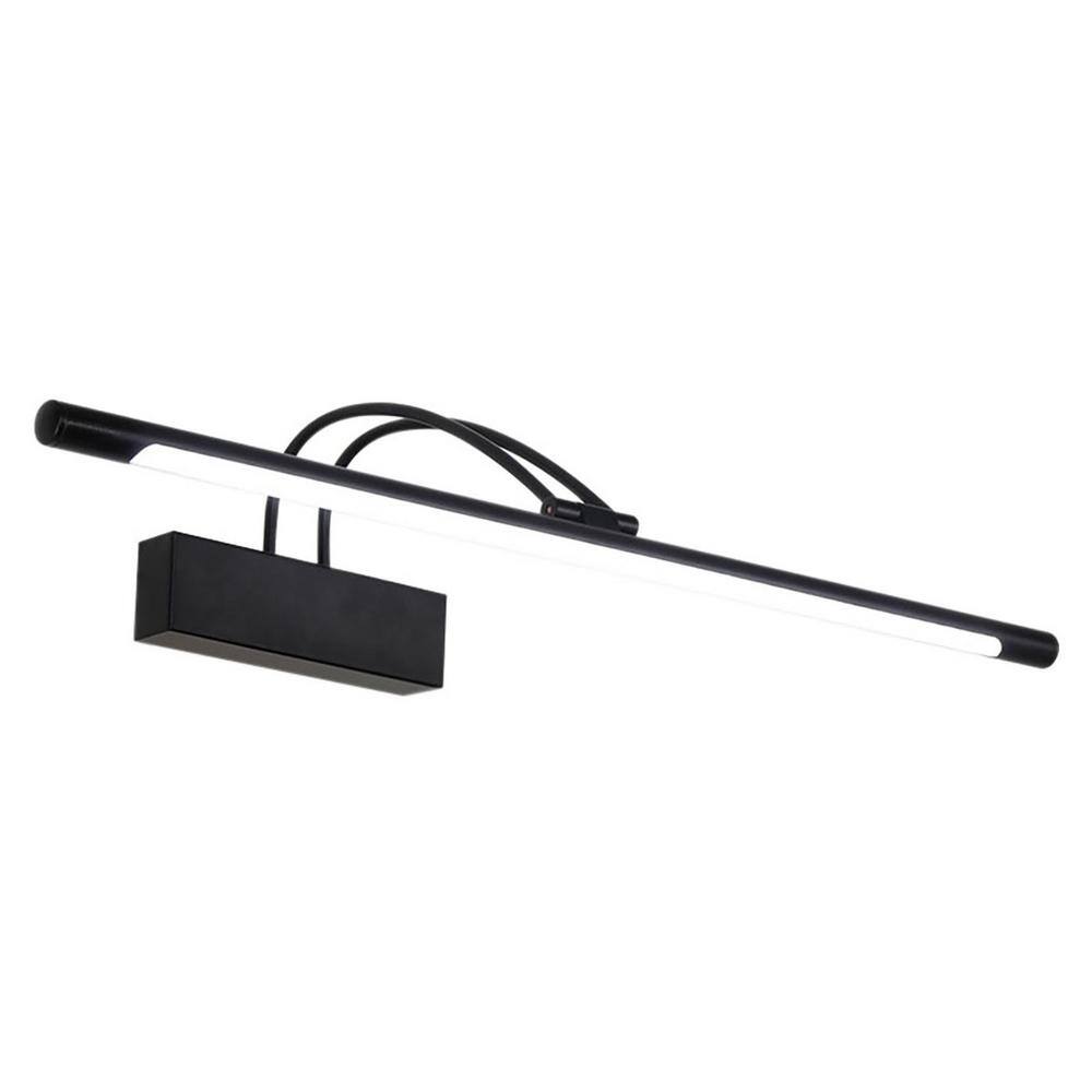 Modern 32 in. 1-Light 15-Watt Black LED Vanity Light