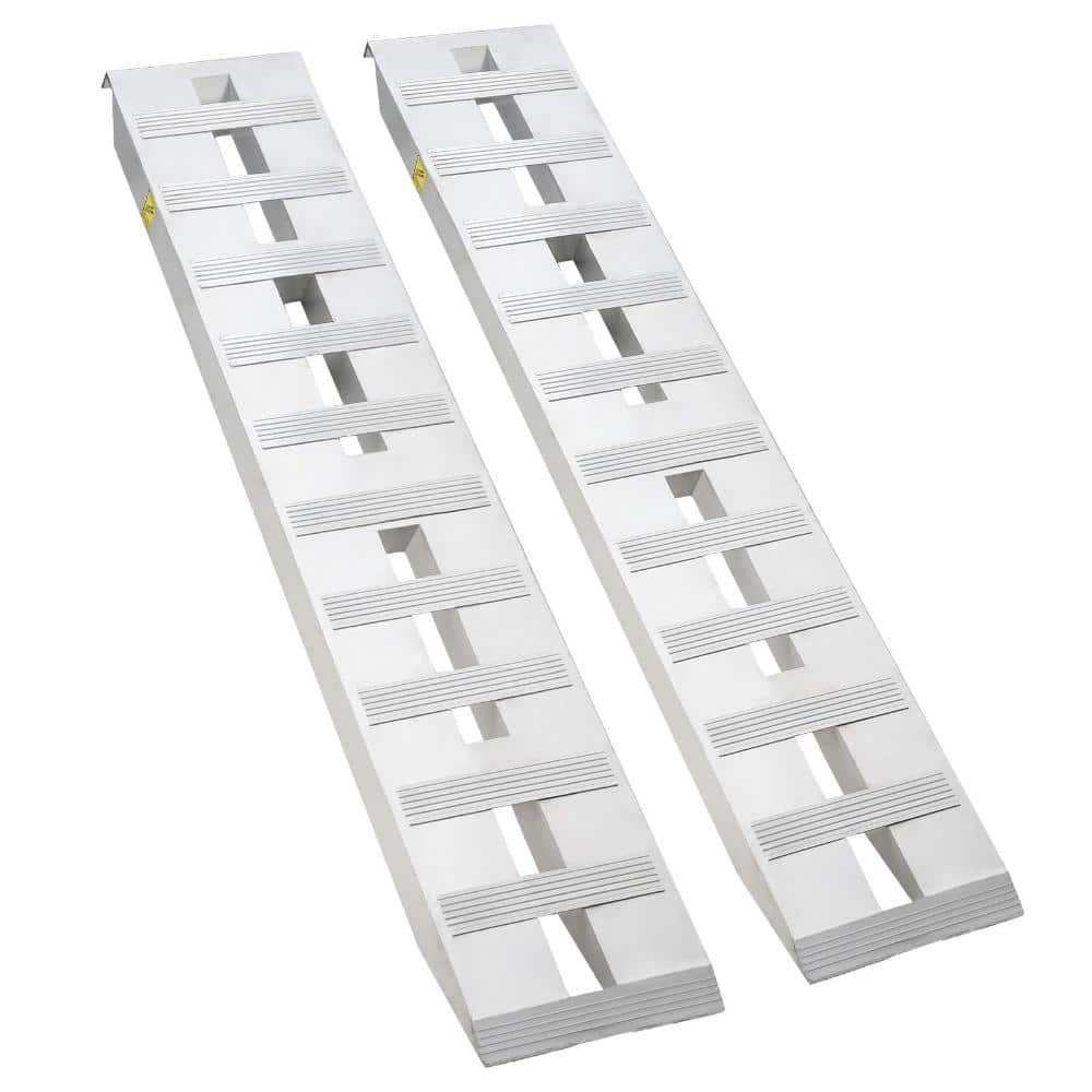 "2 Pack 84"" x 15"" Heavy-Duty Aluminum Loading Ramp for Trucks,Tractors,Motorcycles" price history on PriceWatchPro