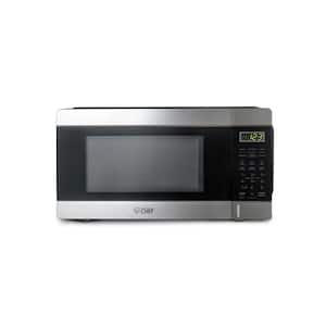 1.1 cu. ft. Countertop Microwave Stainless and Black