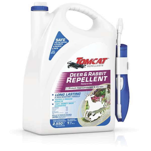 TOMCAT 1 gal. Deer and Rabbit Repellent Ready To Use with Comfort Wand