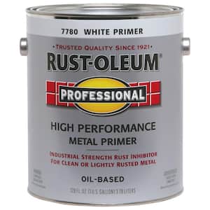 1 gal. High Performance Flat White Oil-Based Interior/Exterior Metal Primer (2-Pack)