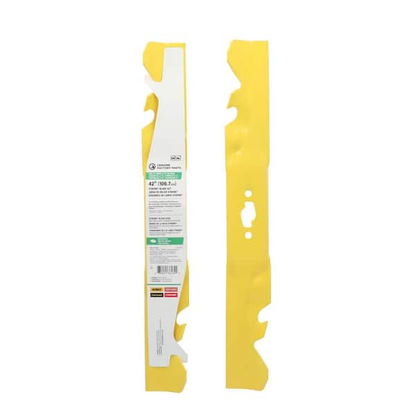 Original Equipment Xtreme 3-in-1 Blade Set for Select 42 in. Mowers with S-Shaped Center OE# 742P05177-X, 742-05177-X