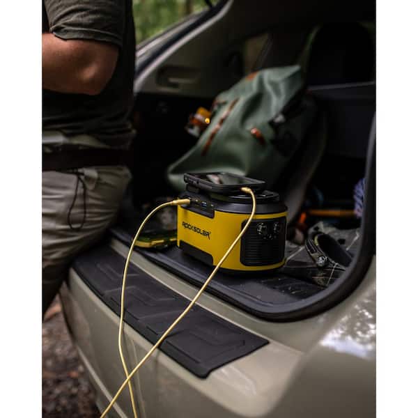 ROCKSOLAR READY 300-Watt Peak Push Button Start Quiet Gasless Portable Power Generator
