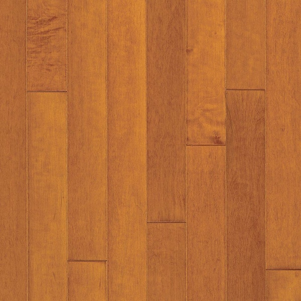 Bruce Town Hall Plank 3/8 in. Thick x 3 in. Wide x Random Length Maple Cinnamon Engineered Hardwood Flooring(25 sq. ft. /case)