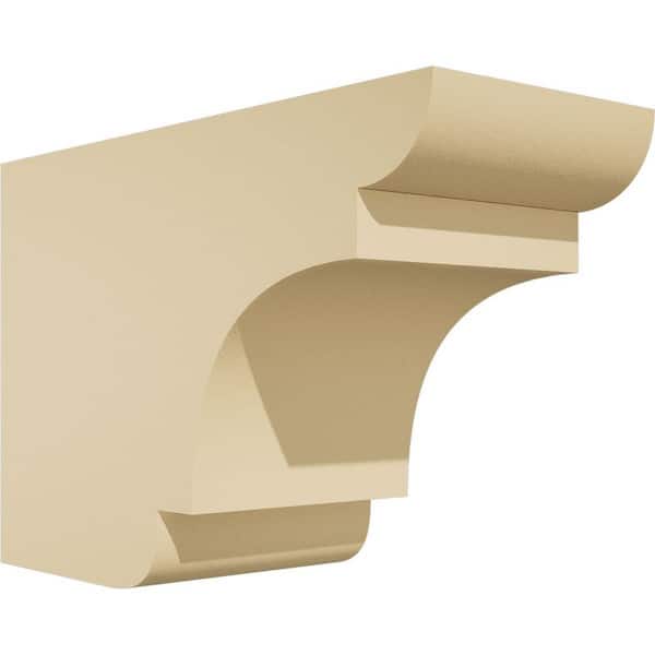 Ekena Millwork Standard New Brighton 5 in. W x 8 in. H x 12 in. D Signature Urethane Rafter Tail Outlooker
