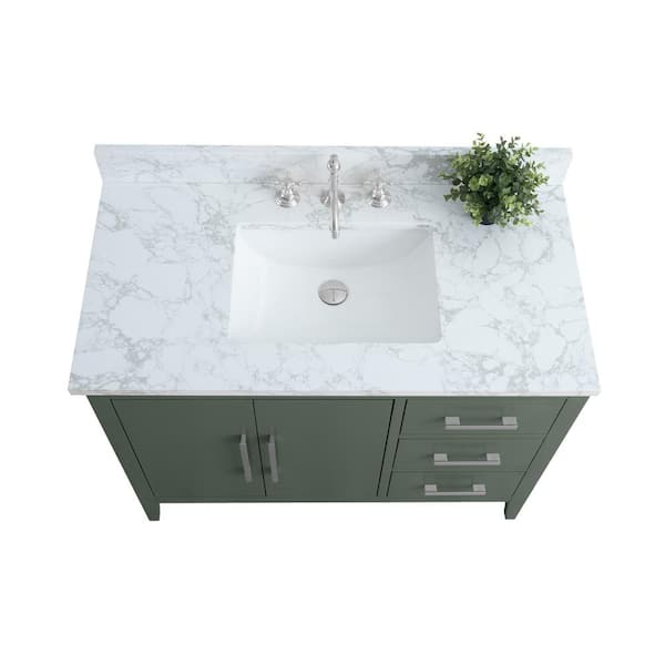 Vanity Art 42 in. W x 22 in. D x 34 in. H Single Sink