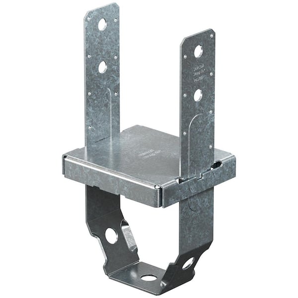 PBST ZMAX Galvanized Standoff Post Base for 6 x 6 Lumber