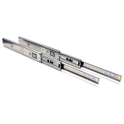 Aexit 2 Pcs Cabinet Hardware Silver Tone Metal 3 Sections Side Mount Drawer Slide Drawer Slides 15 Long Aexit 2 Pcs Cabinet Hardware Silver Tone Metal 3 Sections Side Mount Drawer Slide Drawer Slides 15 Long
