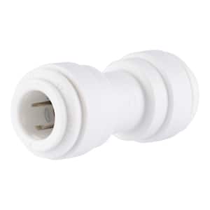 3/8 in. O.D. x 3/8 in. O.D. Push-to-Connect Polypropylene Coupling Fitting