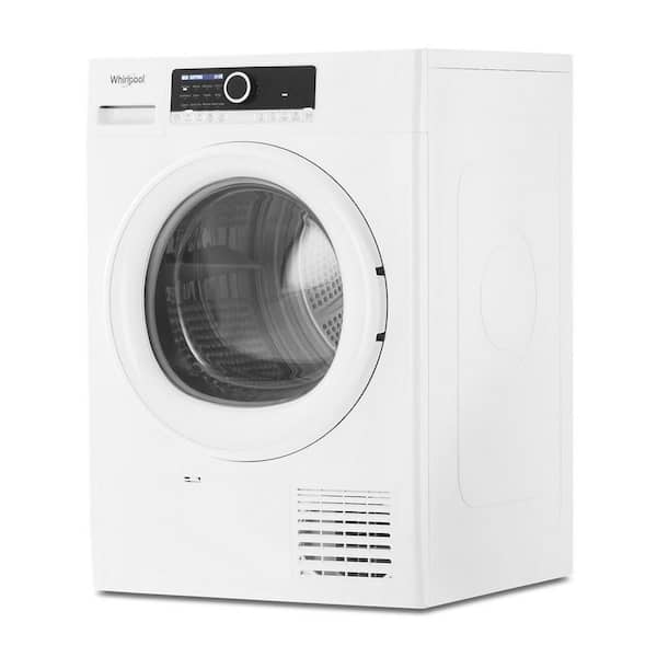 4.3 cu.ft. 240-Volt Stackable Electric ventless Dryer in White, ENERGY STAR