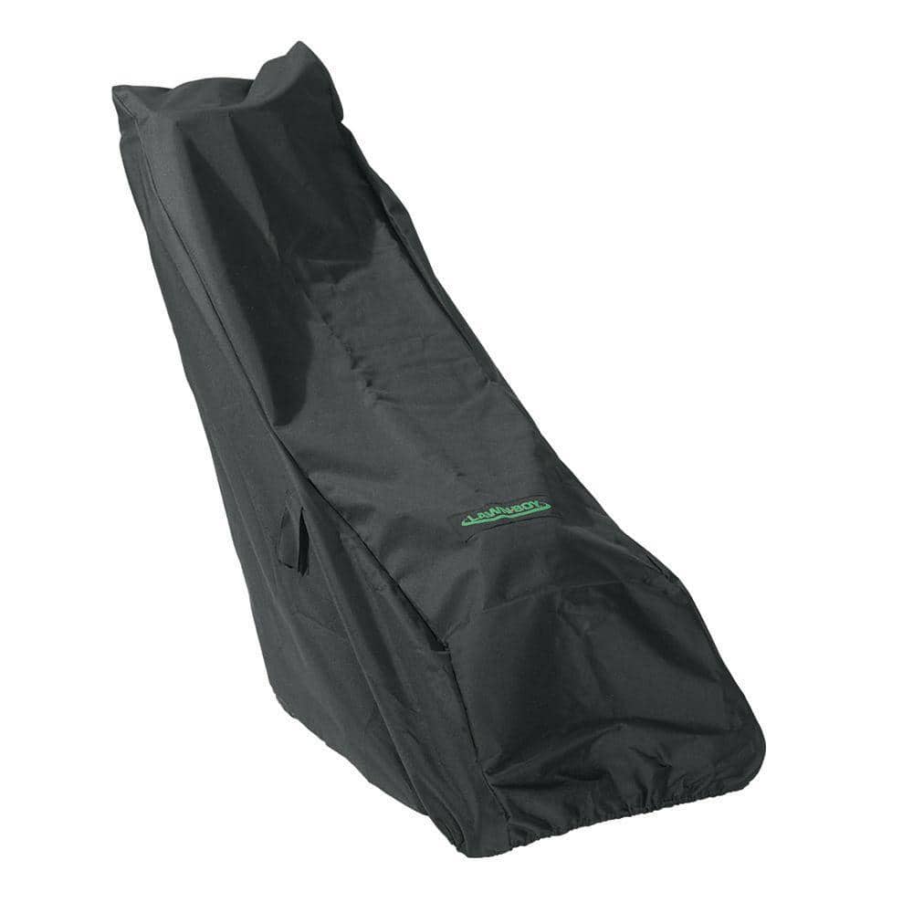MODERN LEISURE Chalet Push Lawnmower Cover, 75L x 25.5W x 23H, Black  3041 - The Home Depot