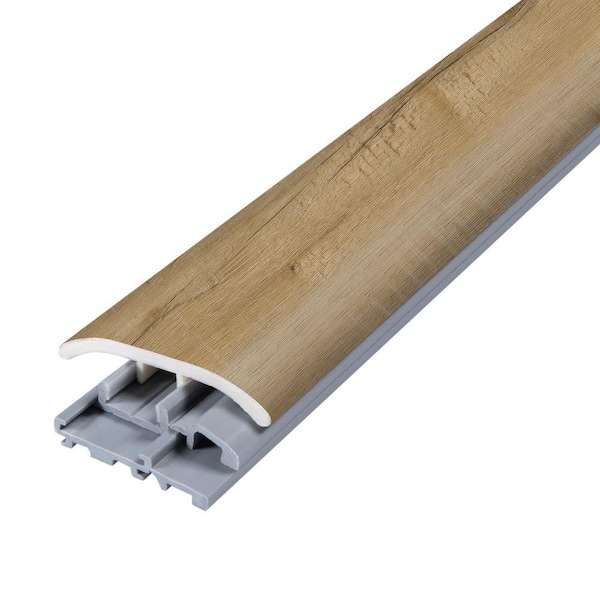 Prospect Point 0.31 in. T x 2 in. W x 78.7 in. L Vinyl 4-in-1 Molding