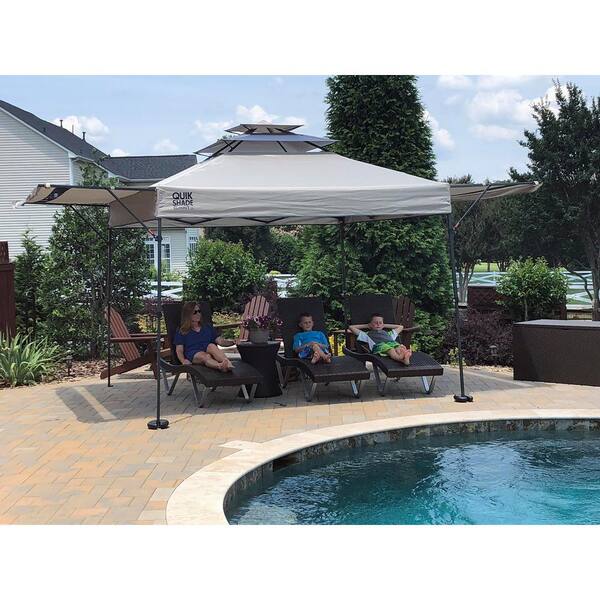 Quik Shade SX170 10 ft. x 17 ft. Taupe Instant Canopy with