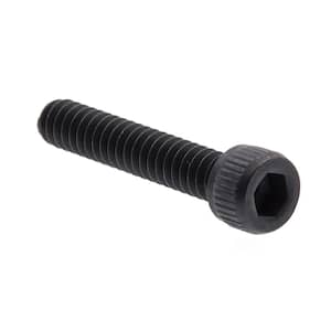 #6-32 x 3/4 in. Black Oxide Coated Steel Hex Allen Drive Socket Head Cap Screws (25-Pack)