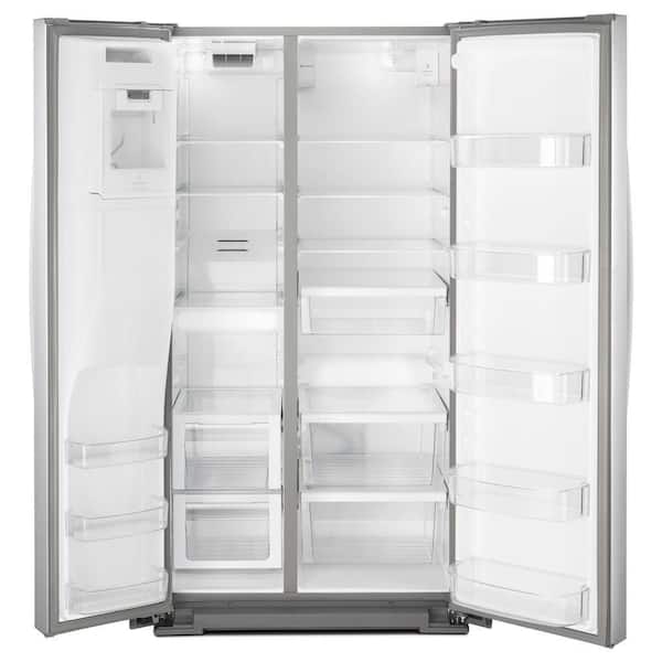 Whirlpool 28 Cu Ft Side By, How To Put Shelves Back In Whirlpool Fridge