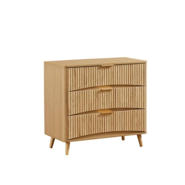 31.5 in. W x 15.75 in. D x 29.53 in. H Bathroom Brown Linen Cabinet
