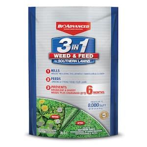20 lbs. 3-In-1 Weed and Feed for Southern Lawns
