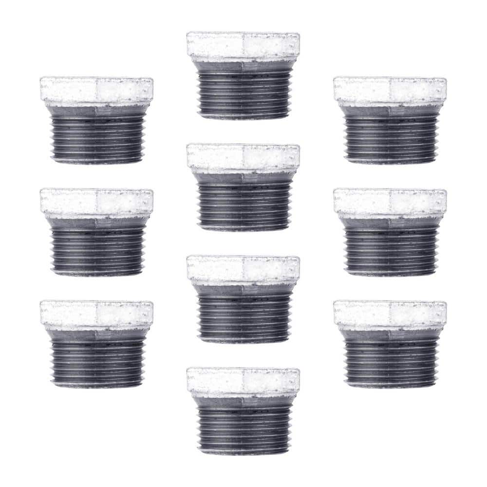 1/2 in. x 1/4 in. Iron Galvanized Bushing (10-Pack) price history on PriceWatchPro
