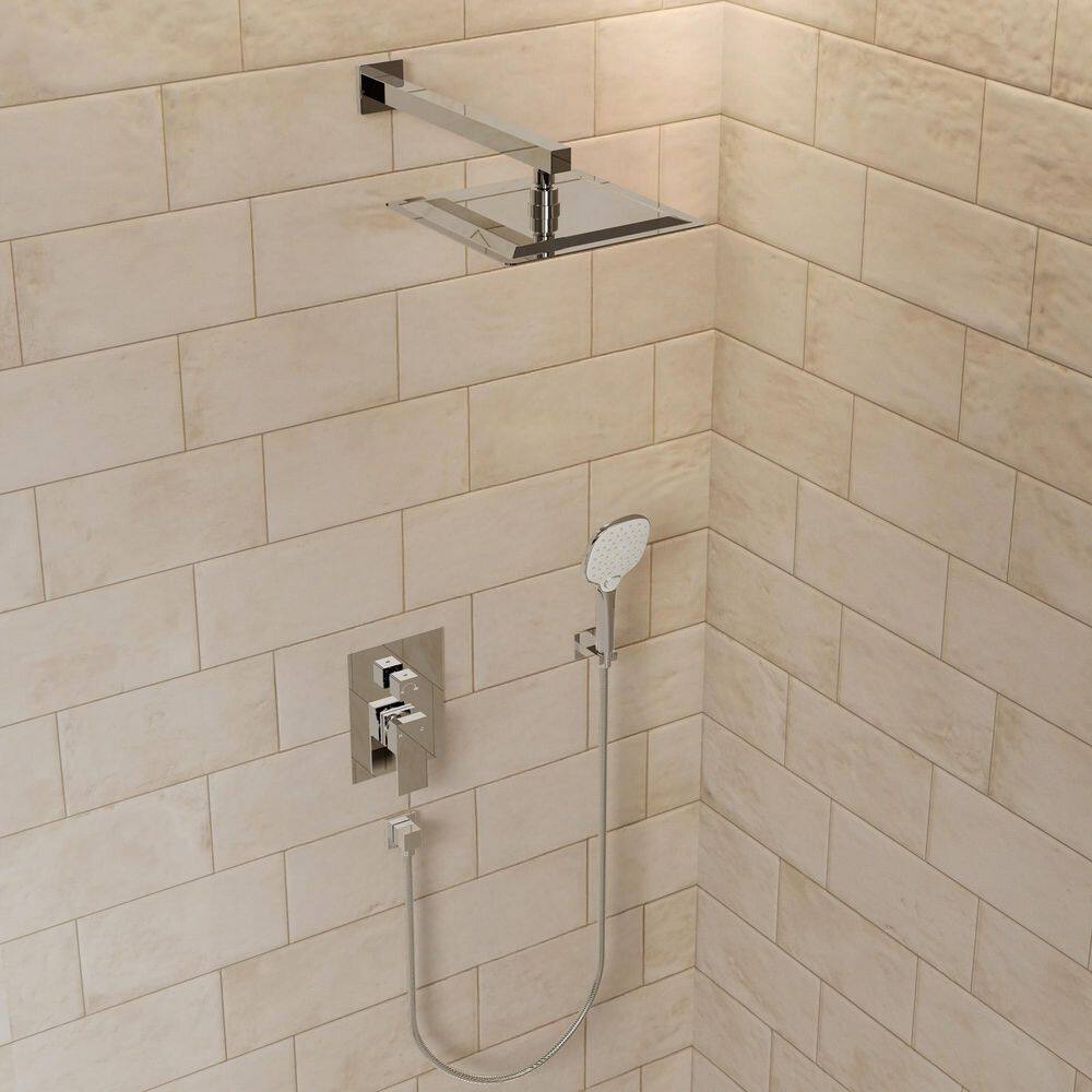 3-Mode Handheld Single Handle 2-Spray Tub and Shower Faucet 1.8 GPM with Anti Scald in. Polished Chrome Valve Included price history on PriceWatchPro