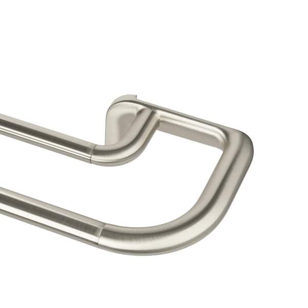 Twilight Double 3/4 in. Rod 66-144 Nickel