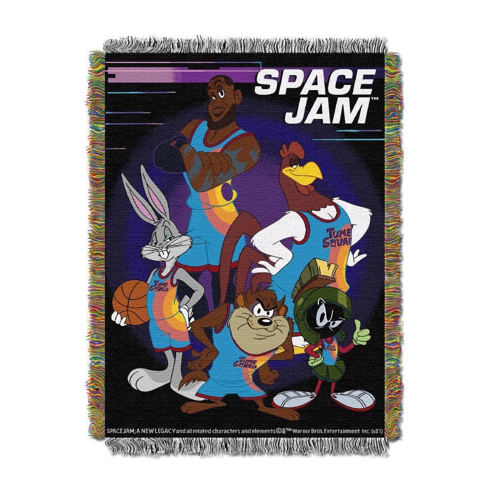 THE NORTHWEST GROUP Space Jam 2 Ready Multicolored Woven Tapestry