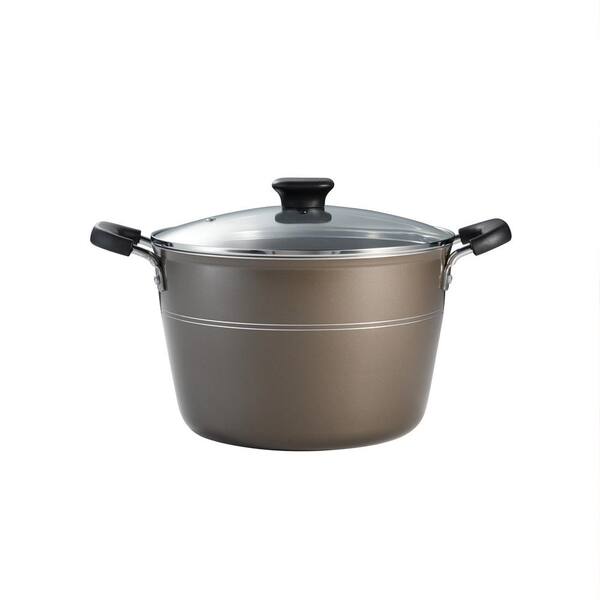 Professional Tramontina 16 Qt Stainless Steel Covered Stock Pot