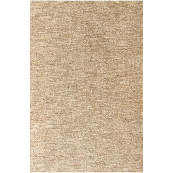 Masterpiece Beige/Tan Traditional 10 ft. x 14 ft. Indoor Area Rug