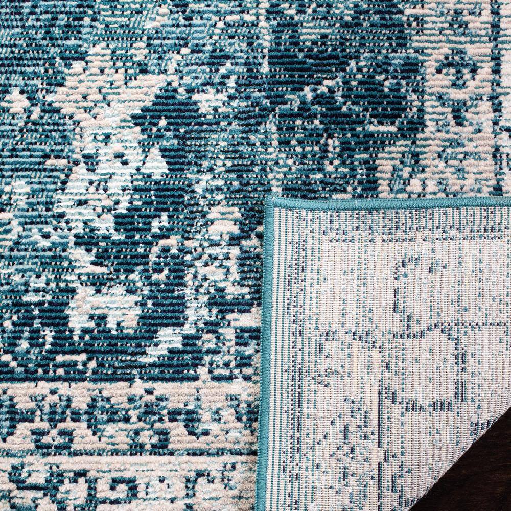 Safavieh Crystal Blue and Beige 8' x 10' Rectangular Area Rug