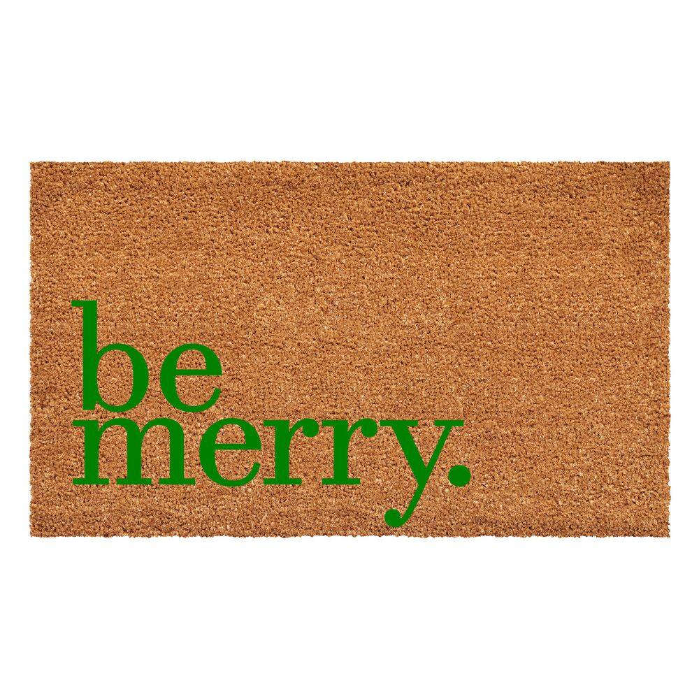 "Be Merry Green Doormat 24"" x 36""" price history on PriceWatchPro