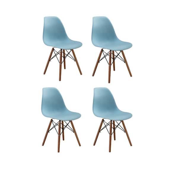 Home Beyond Nantes Blue DSW Dining Side Chair (Set of 4)