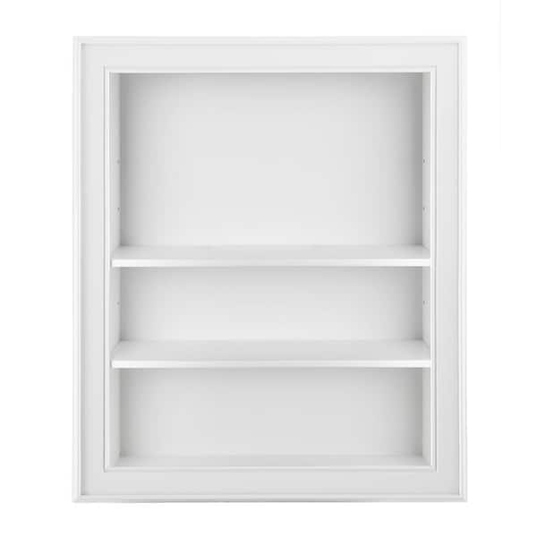 Home Decorators Collection Gazette 18-1/2 in. W Wall Shelf in White