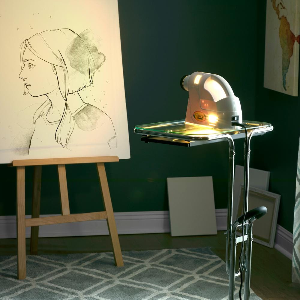 EZ Tracer White Portable LED Art Projector