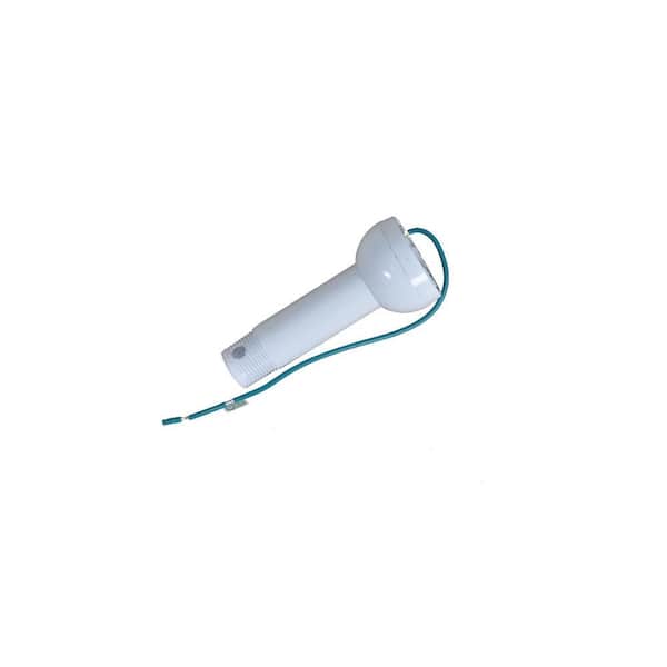 Carrington 60 in. White Ceiling Fan Replacement Threaded Downrod Assembly