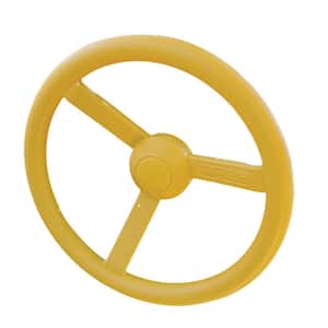 Steering Wheel in Yellow