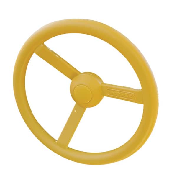 Gorilla Playsets Steering Wheel in Yellow