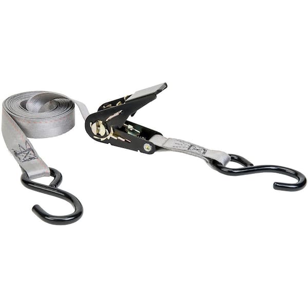 Keeper 1 in. x 14ft. 500 lbs. High Tension Ratchet Tie Down Strap
