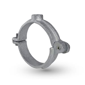 1-1/2 in. Hinged Split Ring Pipe Hanger in Galvanized Malleable Iron